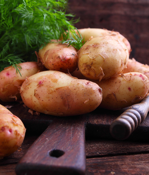 Fresh young potatoes - Foto, Imagem