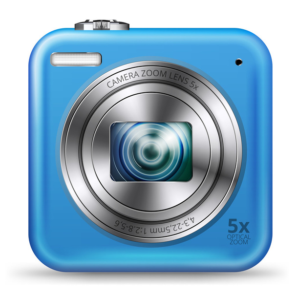 Icono de cámara fácil
 - Vector, Imagen