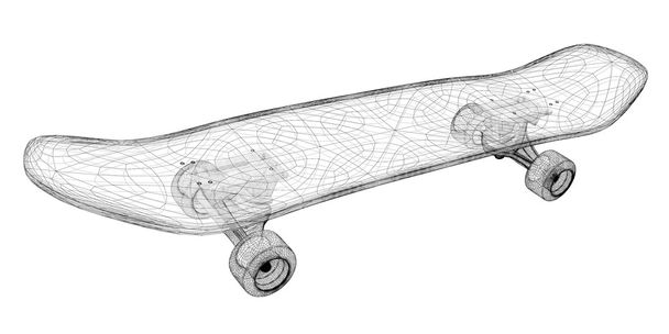 skateboard su sfondo
 - Foto, immagini