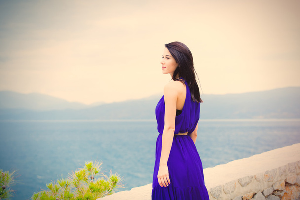 young woman in Greece - Photo, Image