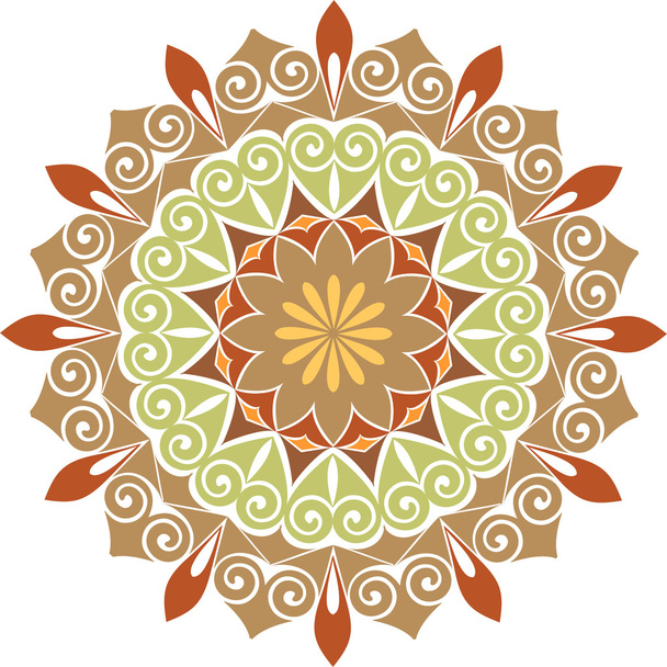 Ornamental floral element - Vetor, Imagem