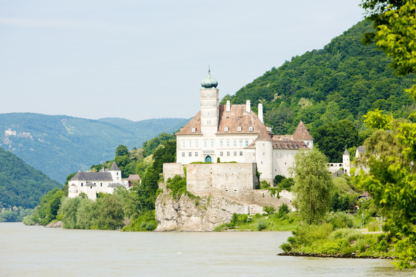 Schoenbuehel Castle on the Danube river, Lower Austria, Austria - Photo, Image