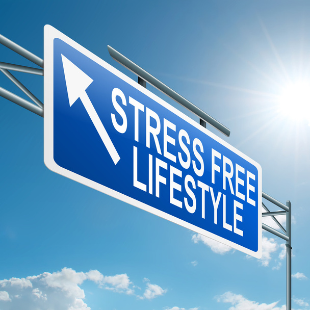 Stress free lifestyle. - Zdjęcie, obraz