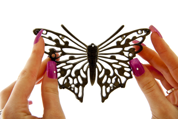 Чорний моди метелик
 - Фото, зображення