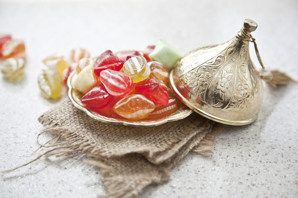 Традиційні турецькі Рамадан солодкий цукру цукерки - Фото, зображення