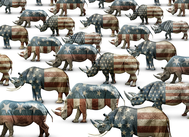 Republicanos rinocerontes solo de nombre
 - Foto, Imagen