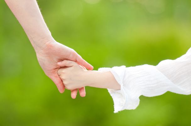 Hands of mother and daughter - Photo, Image