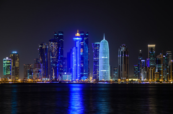 Doha, カタールのスカイライン - 写真・画像