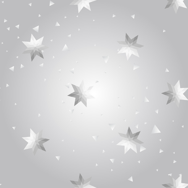 tło srebrne gwiazdki - Wektor, obraz