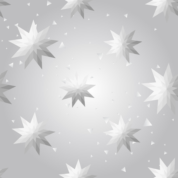 zilveren sterren achtergrond - Vector, afbeelding