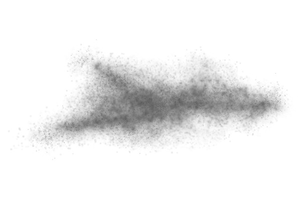 Fekete-fehér elvont por robbanás háttér - Fotó, kép