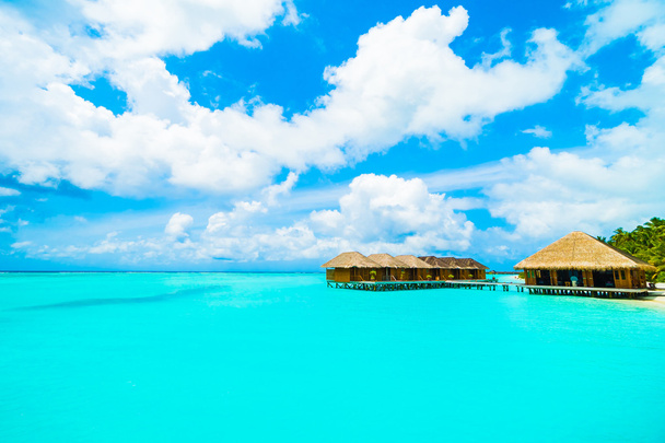 Güzel tropikal Maldivler resort - Fotoğraf, Görsel