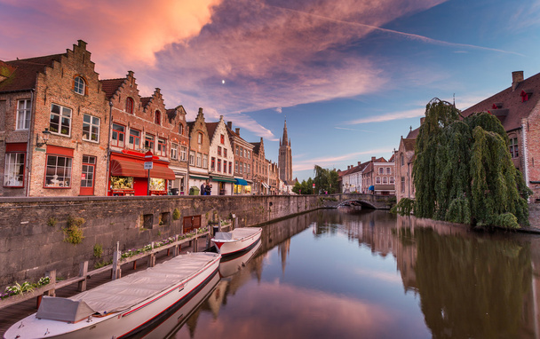 Brugge stad in België - Foto, afbeelding