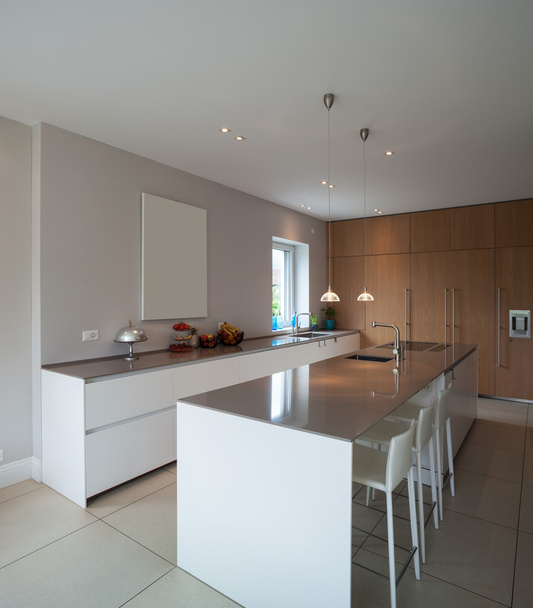 Modern house,minimal kitchen - Foto, Imagem