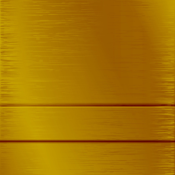 Металлическая поверхность с золотой текстурой
 - Вектор,изображение