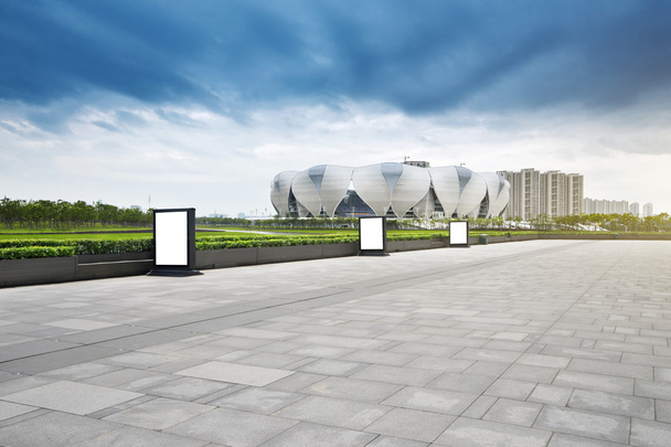 Hangzhou nuevo estadio olímpico
 - Foto, Imagen