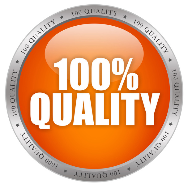 100 quality icon - Фото, изображение