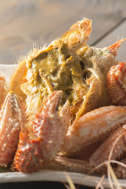 Plats de crabe frais et délicieux - Photo, image