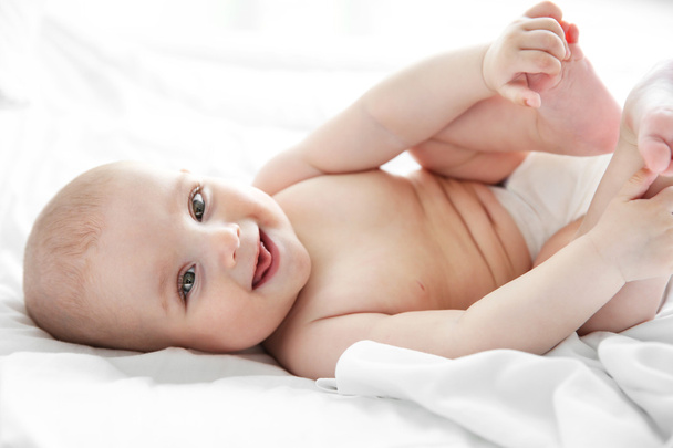 Smiling adorable baby  - Fotoğraf, Görsel