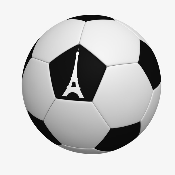 Ball with figure of Tour d - Фото, зображення