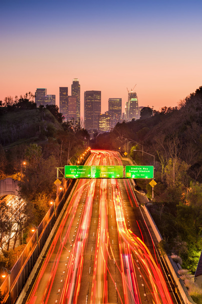Auto-estrada de Los Angeles
 - Foto, Imagem