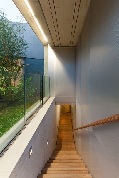 passage of a modern house - Fotoğraf, Görsel