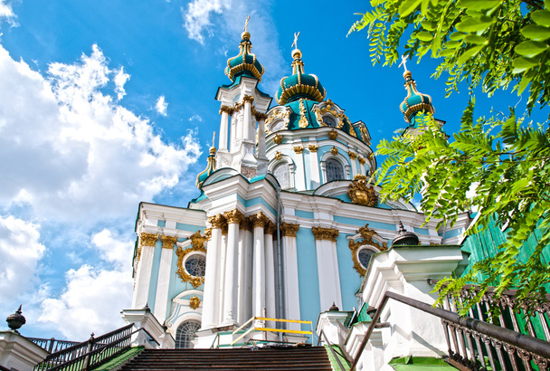 St Andrew Church, Kiev - Fotoğraf, Görsel