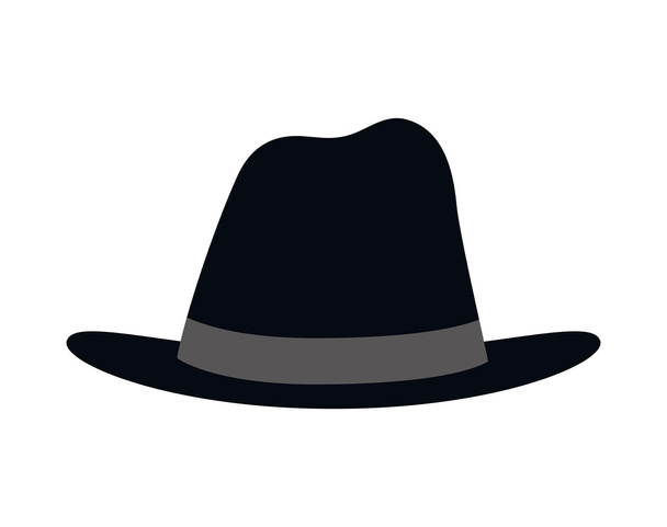 Hat icon. male cloth design. vector graphic - Вектор, зображення