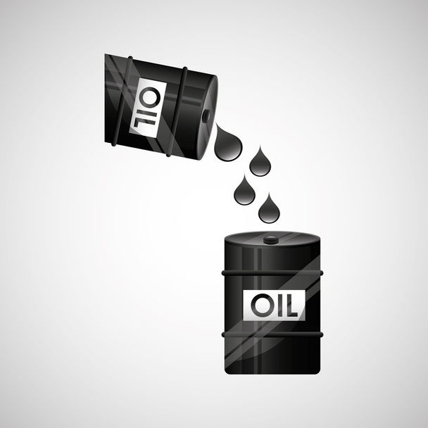 oil industry design - Vector, Image