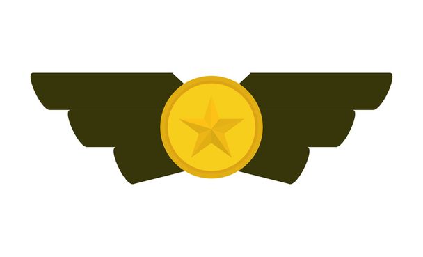 icono de la medalla. Fuerzas armadas. gráfico vectorial
 - Vector, Imagen