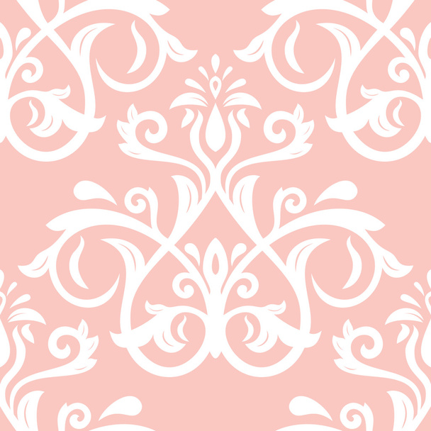 Seamless Vector Wallpaper in the Style of Baroque - Vetor, Imagem