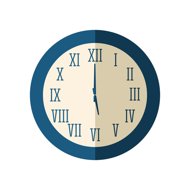 Ikonę zegara tradycyjnego. Czas projektowania. grafika wektorowa - Wektor, obraz
