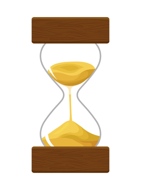 hourglass icon. Time design. vector graphic - Διάνυσμα, εικόνα
