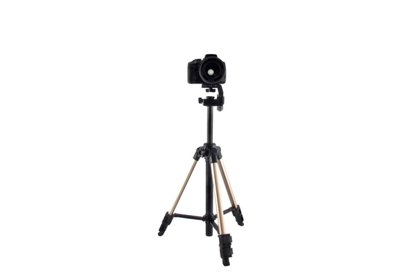Tripod for video and photo shoot with a camera - Foto, immagini