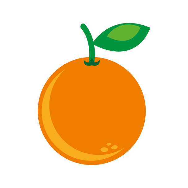 柑橘系の果物のアイコン デザイン - ベクター画像