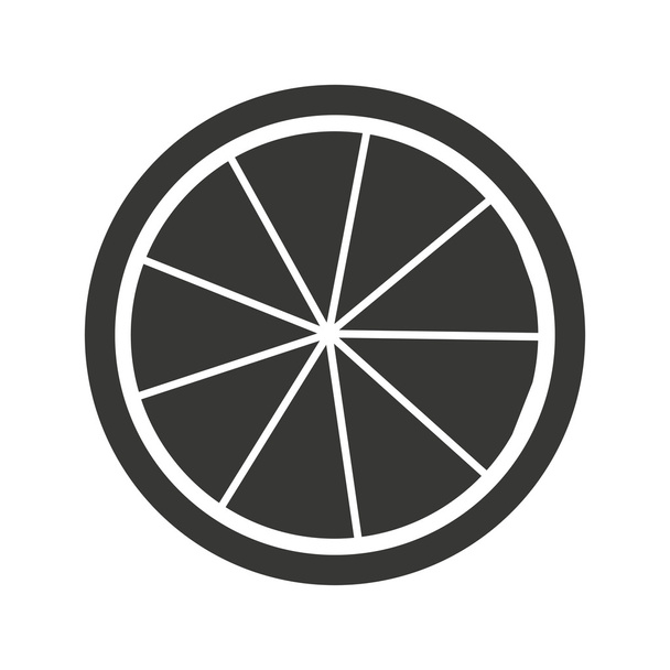 citrus fruit icon design - Vector, Image