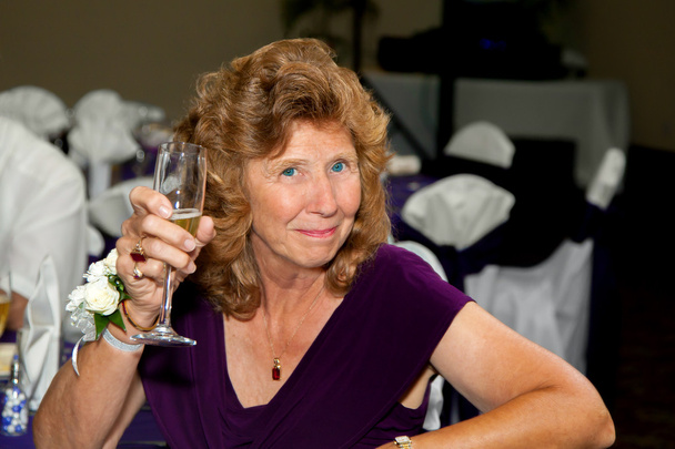 Mother Of The Bride Ready To Toast - Photo, Image