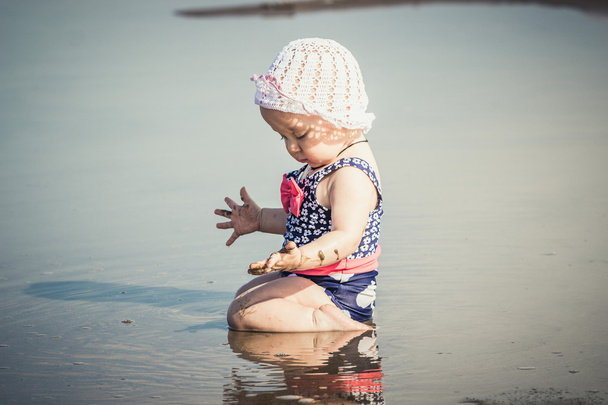 Baby on the beach - Foto, Imagem