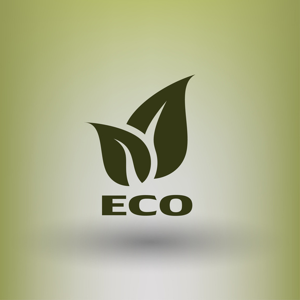 Pictograph of eco concept icon - Vetor, Imagem