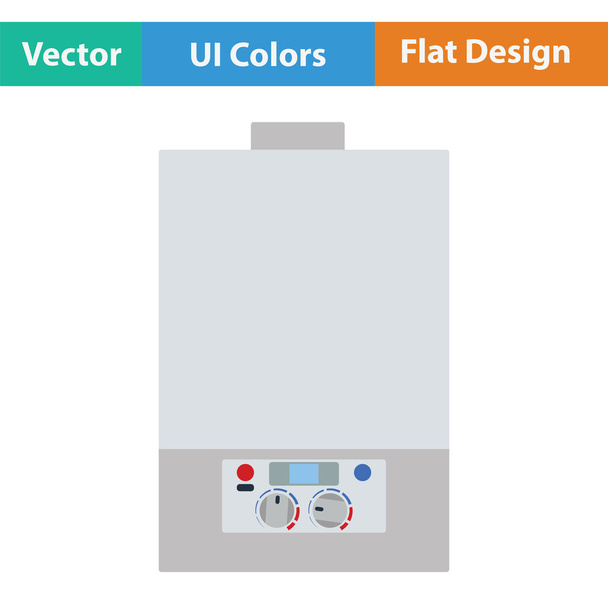 Gas boiler icon - Vector, Image