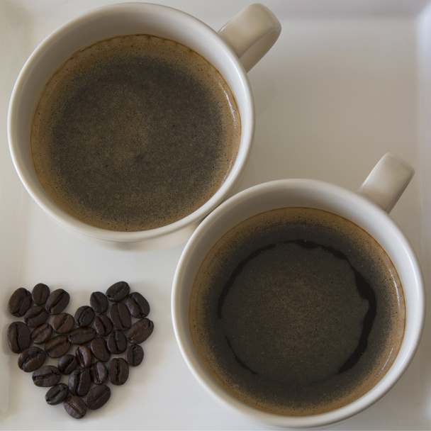 Dva šálky kávy - Fotografie, Obrázek
