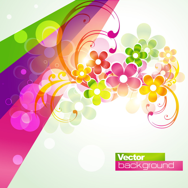 vector flower - Wektor, obraz