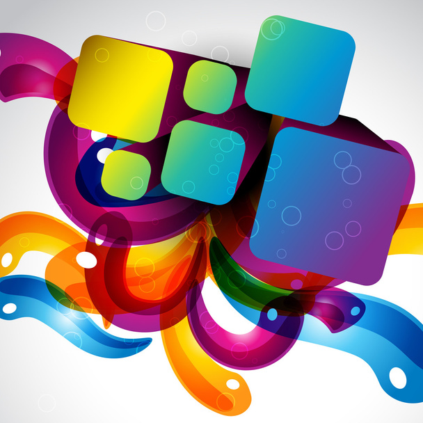 abstract stylish colorful eps10 design - Vecteur, image