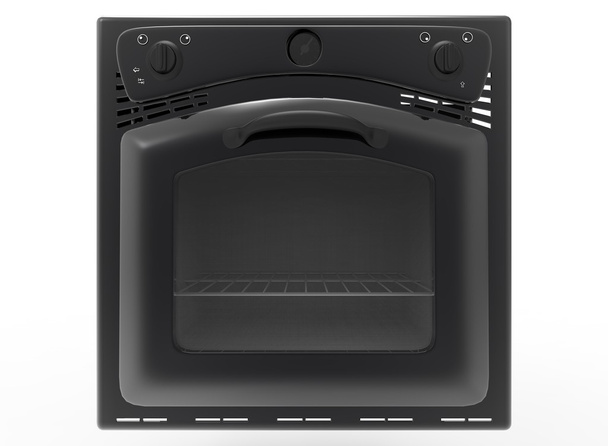 3D illustratie van oven. - Foto, afbeelding
