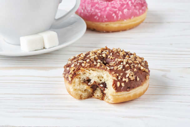 Donuts and cup of coffee - Foto, Imagem