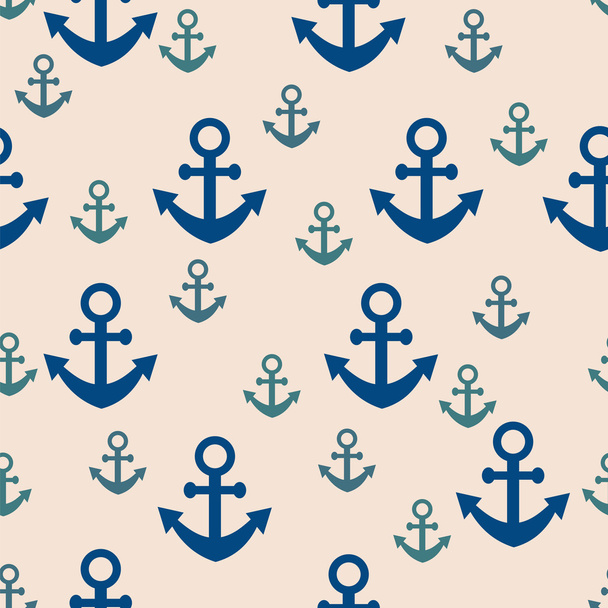 seamless pattern anchor. Seamless pattern can be used for the fill texture for the background of web pages, Wallpapers - Vektor, Bild