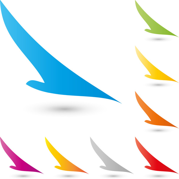 Logo, Vogel, Flug, Tier, Flugzeug - Vector, Image