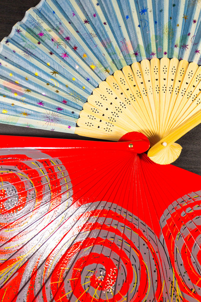Japanese folding fans - Valokuva, kuva