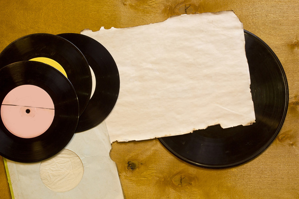 Disque vinyle vintage
 - Photo, image