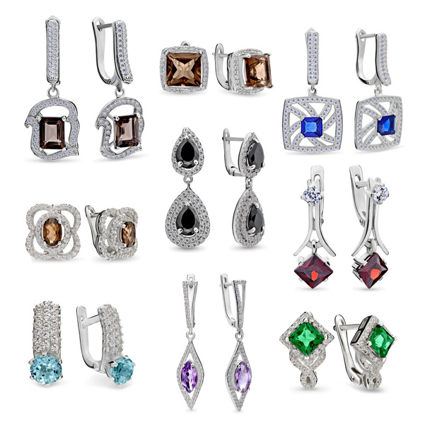 Jewelry Set of earrings  - Photo, Image